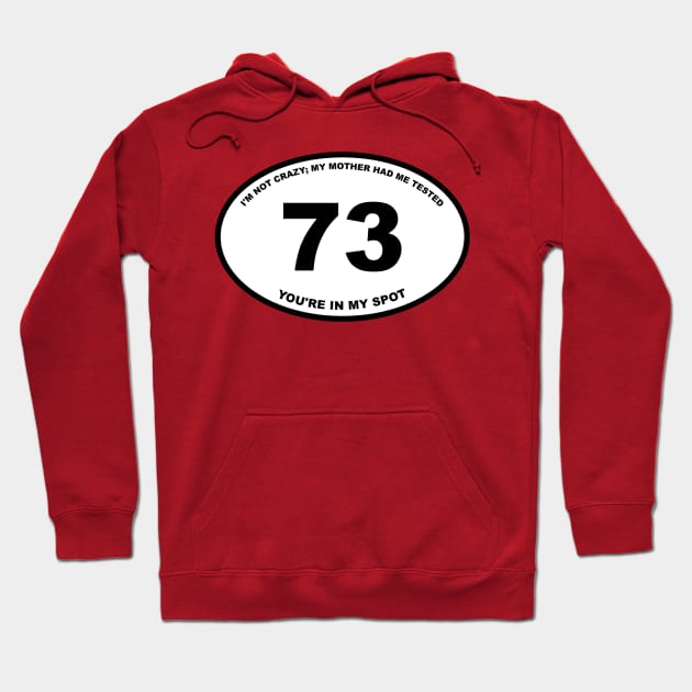 Sheldon 73 OVAL Hoodie by RetroZest